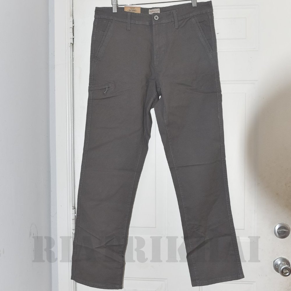 NWT Men’s Trevorland Flex Utility Pant Weatherproof Vintage  Gray - Picture 2 of 10